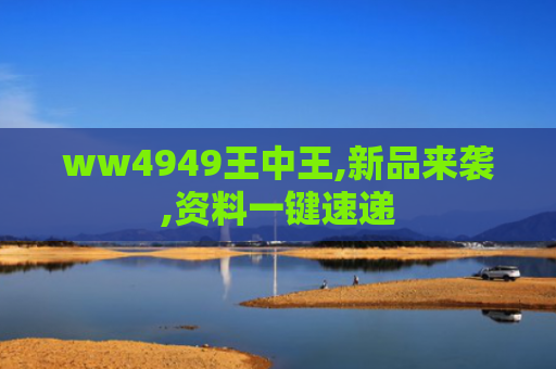 ww4949王中王,新品来袭,资料一键速递